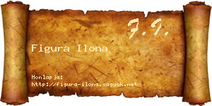 Figura Ilona névjegykártya